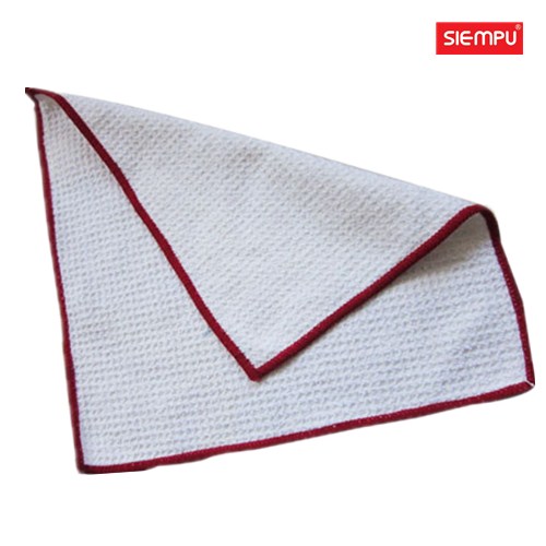 Microfiber Pineapple Grid Square Cleaning Cloth (XQH-C005)