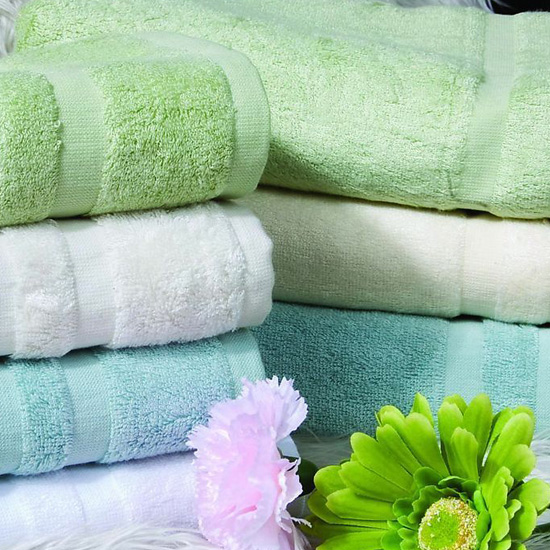 Pure Cotton Multicolor Bath Towel (XQB-C001)