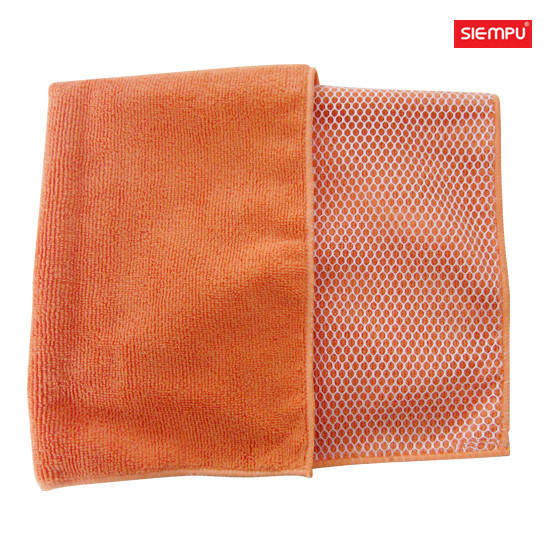 Microfiber Mesh Cleaning Cloth (XQK-C003)