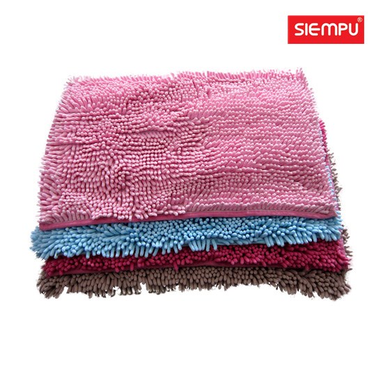 Microfiber Chenille Coral Mat (XQH-D012)