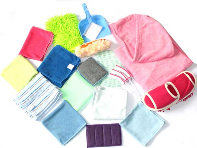 Microfiber home cleaning package XQT-001